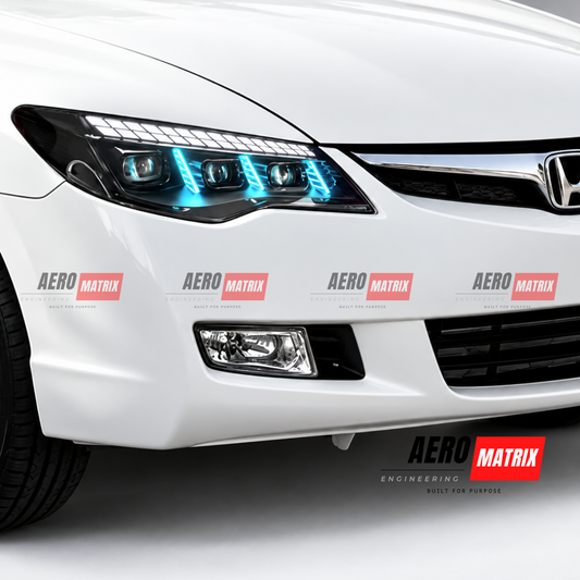 Honda Civic FD1 FD2 2006–2011 RGB Tri-LED Projector Dynamic Headlights