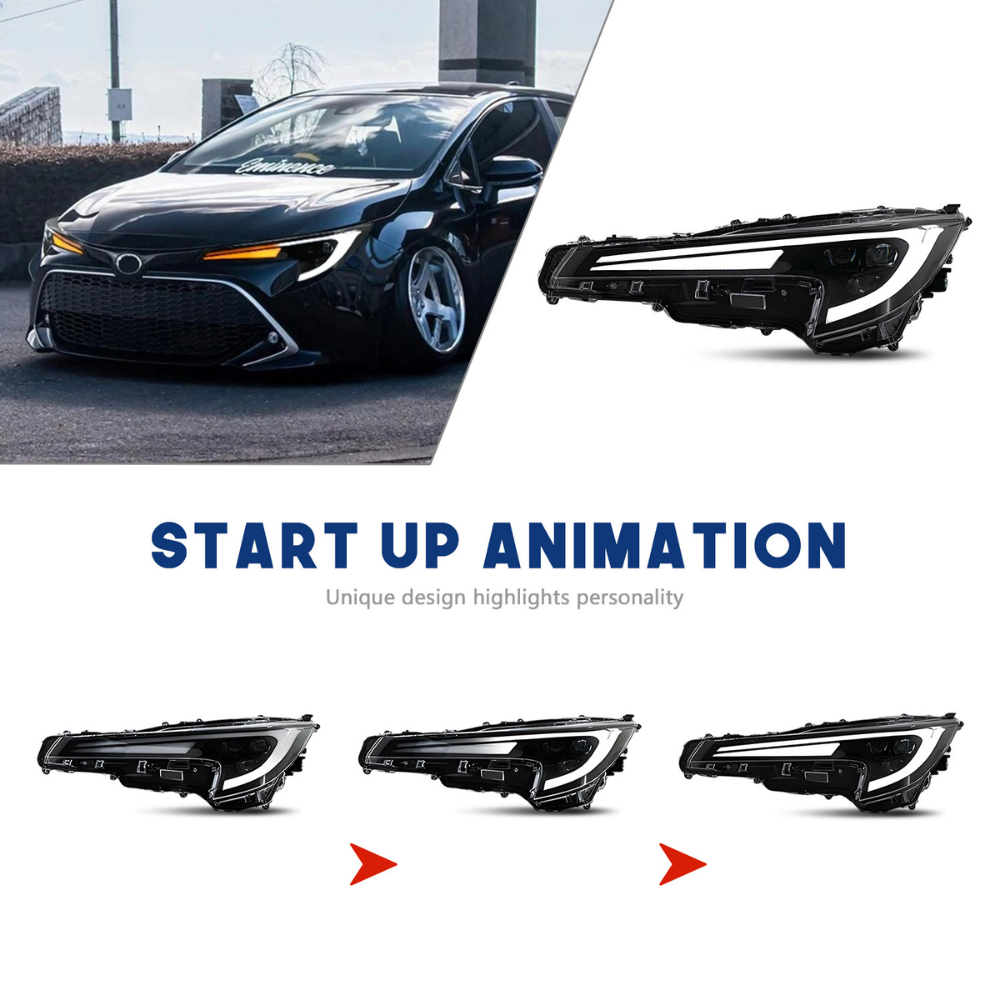 Spec Trum LED Headlights for Toyota Corolla 2018+
