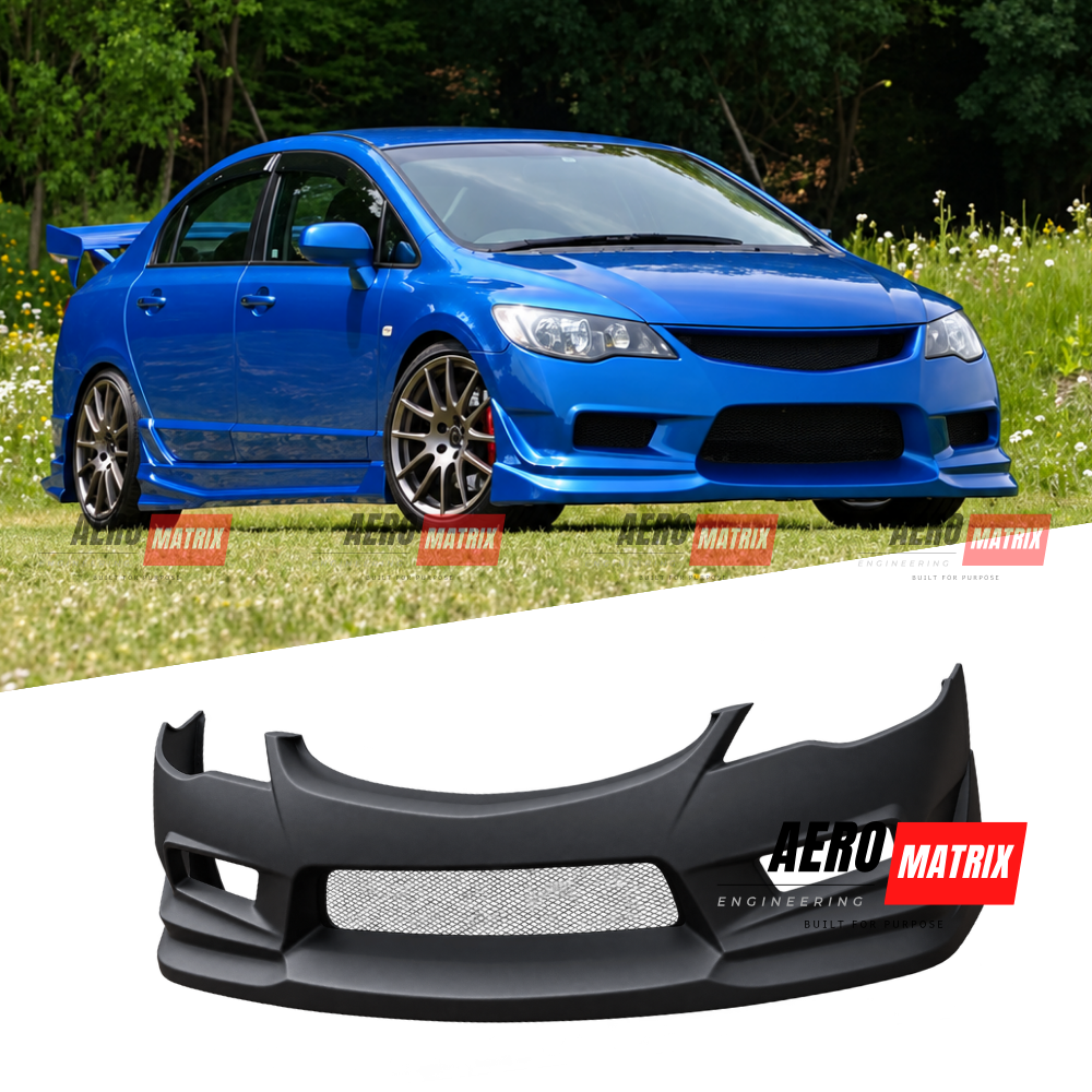 Honda Civic FD1 FD2 2006–2011 Bomex Racing Front Bumper