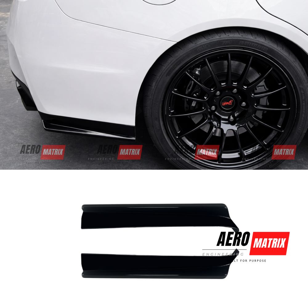 Subaru WRX VA 2014–2021 Rear Splatter (Gloss Black)