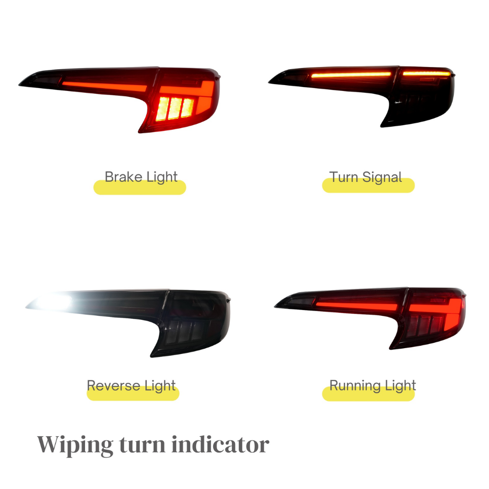 Spec Trum Dynamic LED Rear Taillights for Toyota Corolla 2018+