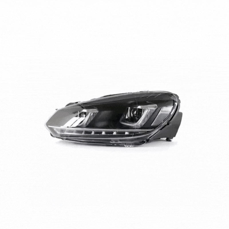 VLAND LED Headlights for Volkswagen Golf Mk6 2008–2012 with Sequential Indicators