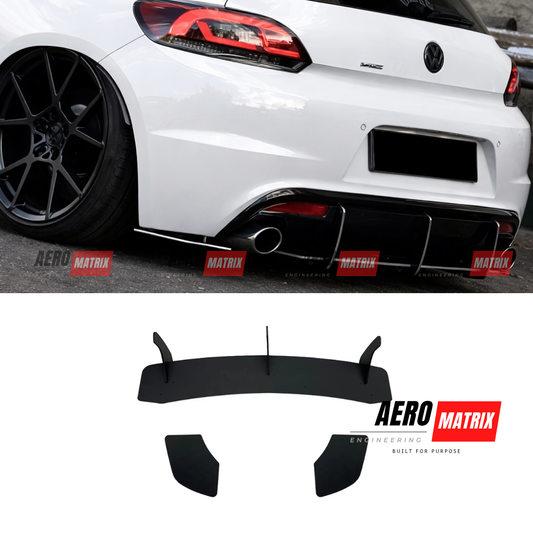 Volkswagen Scirocco R 2008–2016 Rear Diffuser