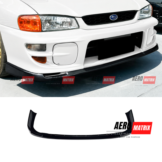 Subaru Impreza WRX STI 1997–2001 Gloss Black Front Lip
