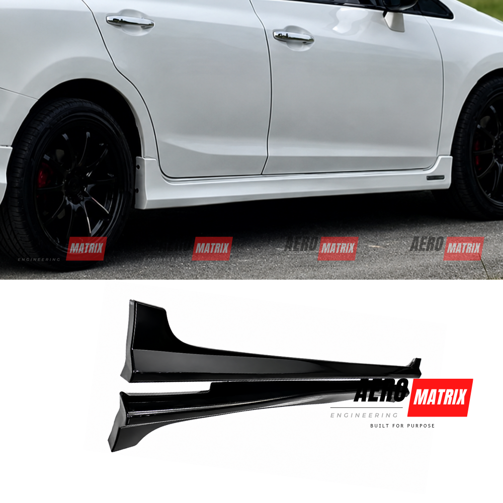 Honda Civic 9th Gen FB 2012–2016 Mugen Style Side Skirts
