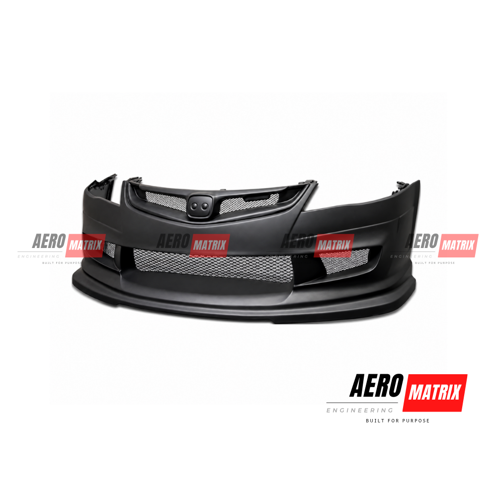 Honda Civic FD / FD2 Type R 8th Gen 2006–2011 FEEL’S Style Front Bumper