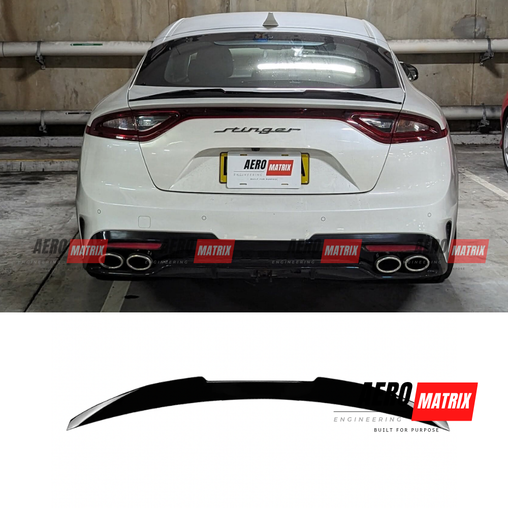 Kia Stinger 2017–2023 Rear Spoiler (Gloss Black)