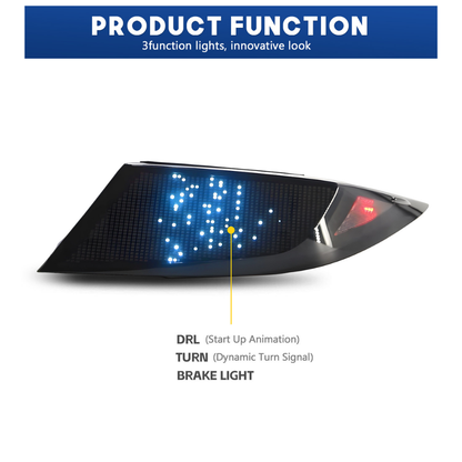 Spec Trum Dynamic LED Tail Lights for Toyota GR86 & Subaru BRZ (ZN8/ZD8) 2021–Present