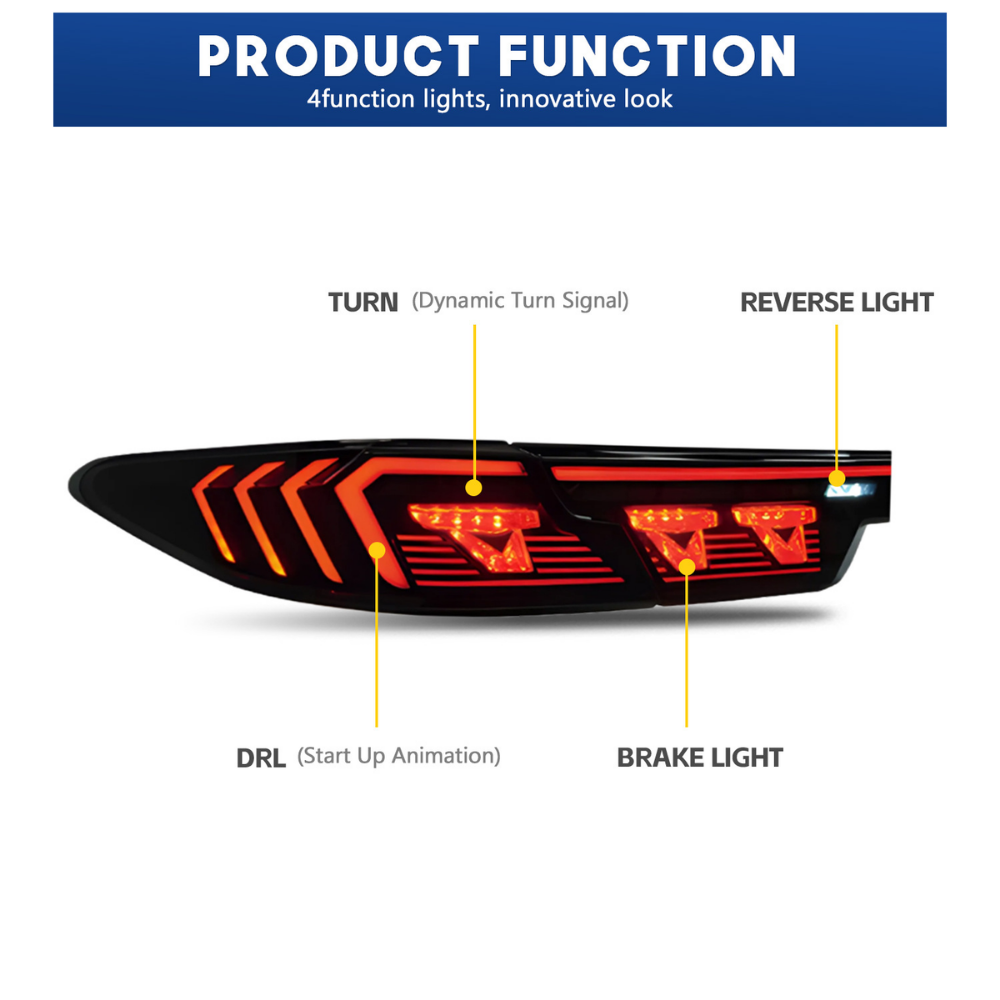 Spec Trum LED Rear Taillights for Toyota Camry 2025–Present