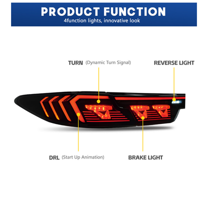 Spec Trum LED Rear Taillights for Toyota Camry 2025–Present