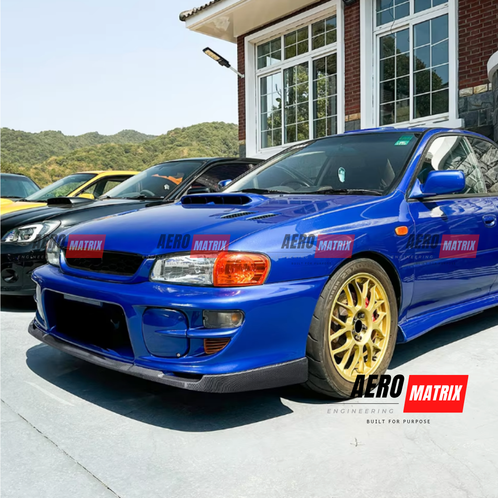Subaru Impreza WRX STI 1997–2001 Gloss Black Front Lip