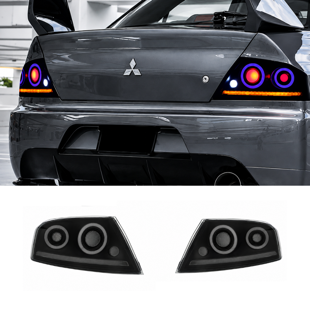 Spec Trum RGB Full LED Tail Lights for Mitsubishi Lancer Evolution 7 / 8 / 9 Sedan 2001–2007