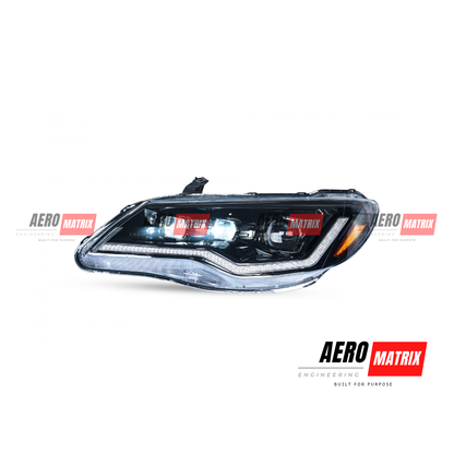 Honda Civic FD1 FD2 2006–2011 Tri-LED Projector LED Dynamic Headlights