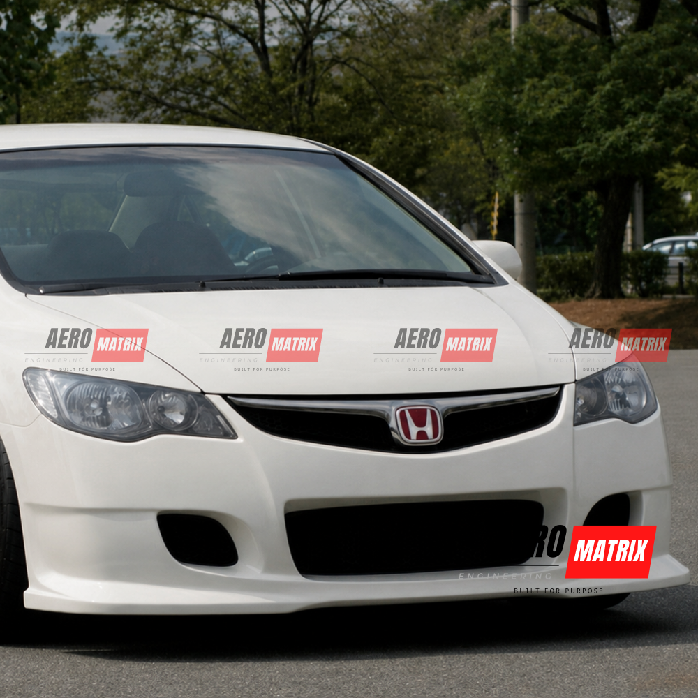 Honda Civic FD / FD2 Type R 8th Gen 2006–2011 Ings + N Spec Style Front Bumper