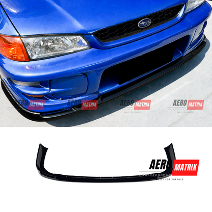 Subaru Impreza WRX STI 1997–2001 Gloss Black Front Lip