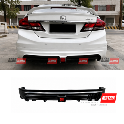 Honda Civic 9th Gen FB 2012–2016 Mugen Style Full Body Kit