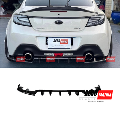 Toyota GR86 & Subaru BRZ 2022+ Rear Diffuser (Gloss Black)