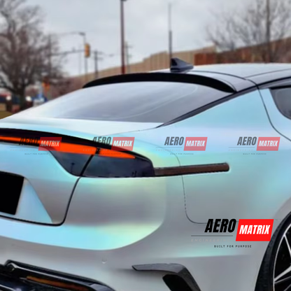 Kia Stinger 2017–2023 Roof Spoiler (Gloss Black)