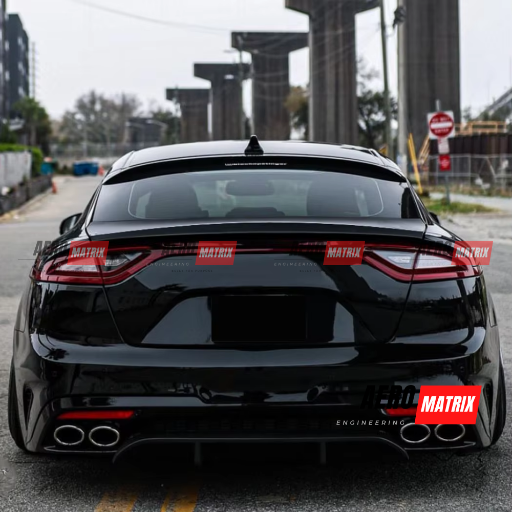 Kia Stinger 2017–2023 Roof Spoiler (Gloss Black)