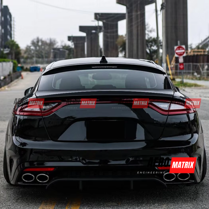 Kia Stinger 2017–2023 Roof Spoiler (Gloss Black)