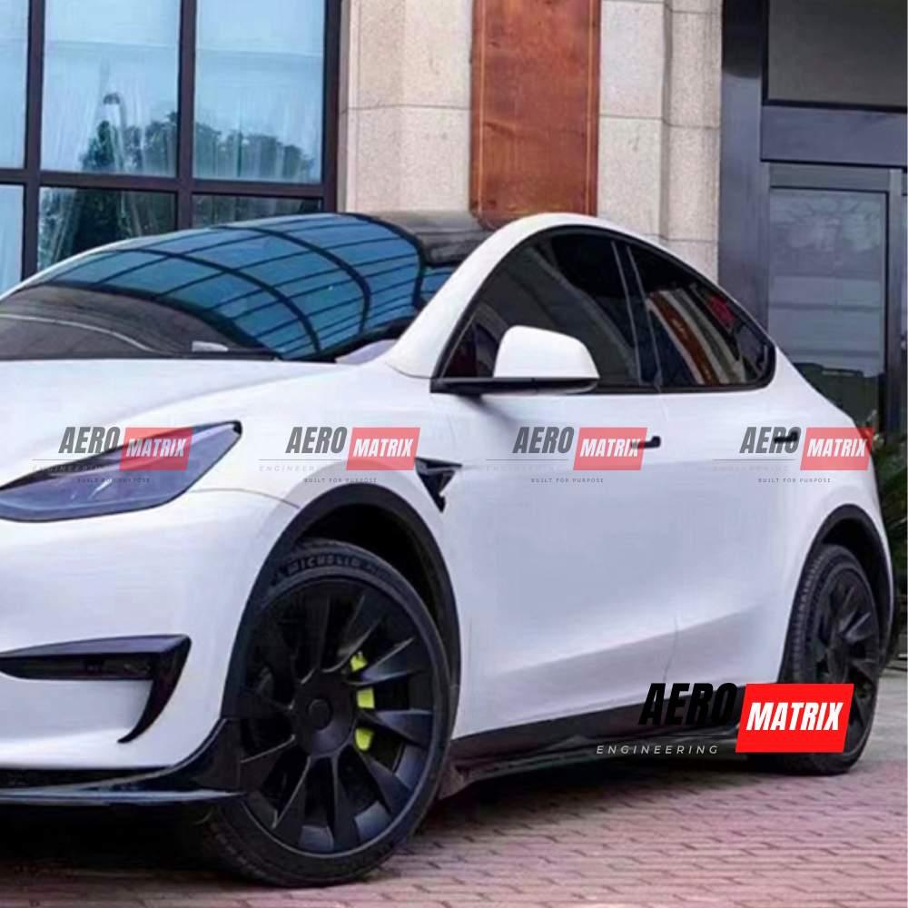Tesla Model Y 2022–2024 Side Skirting (Gloss Black)