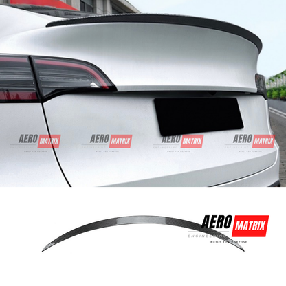 Tesla Model Y 2022–2024 Spoiler (Carbon Fibre Gloss)