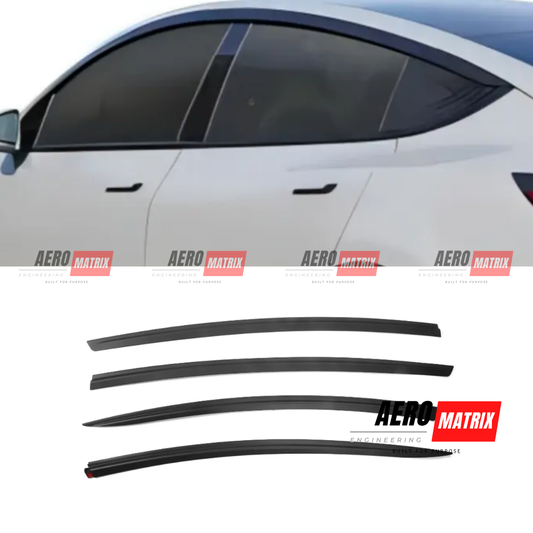 Tesla Model 3 2019–2023 Window Visor (Polycarbonate)