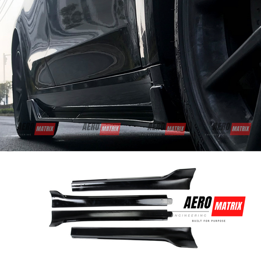 Tesla Model 3 2019–2023 Side Skirting (Gloss Black)