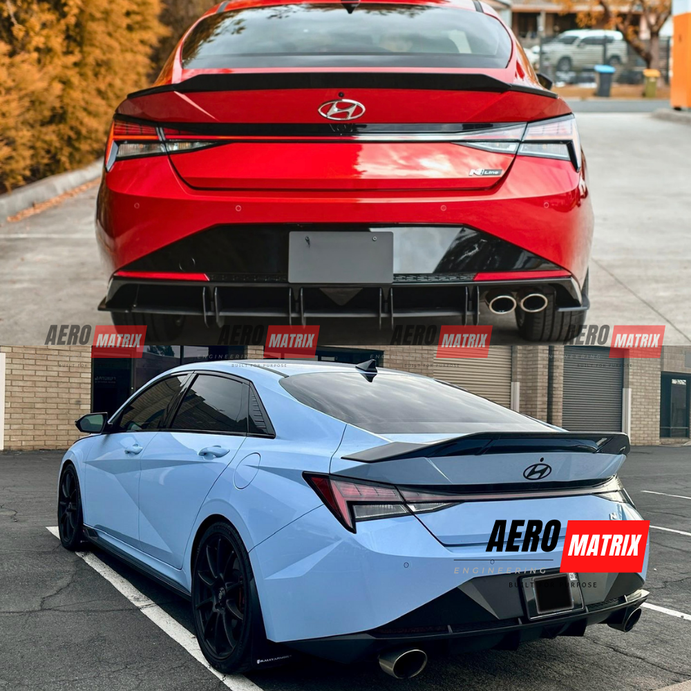 Hyundai i30N Sedan 2020+ Rear Spoiler