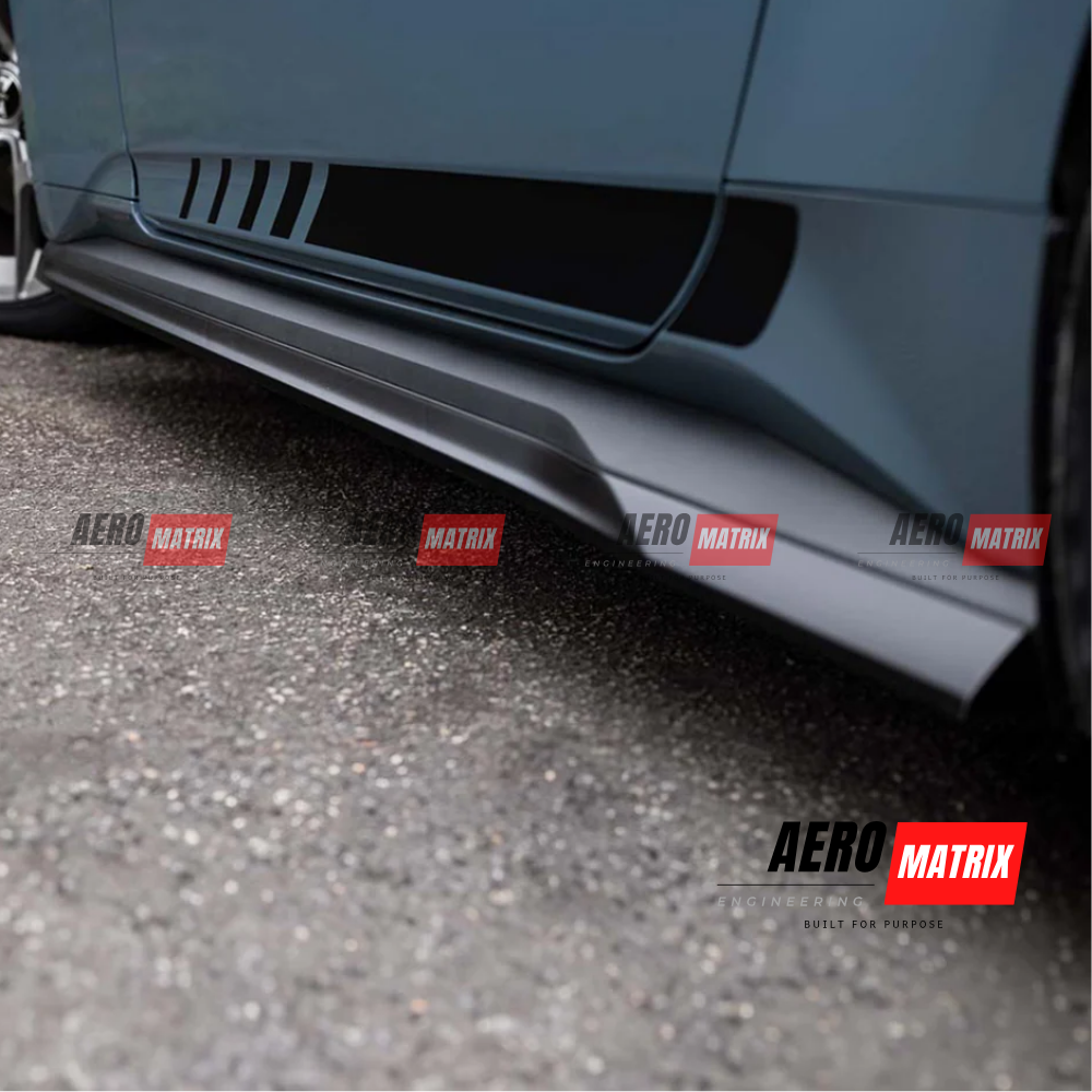 Ford Mustang Mk7 2024+ Side Skirting (Gloss Black)