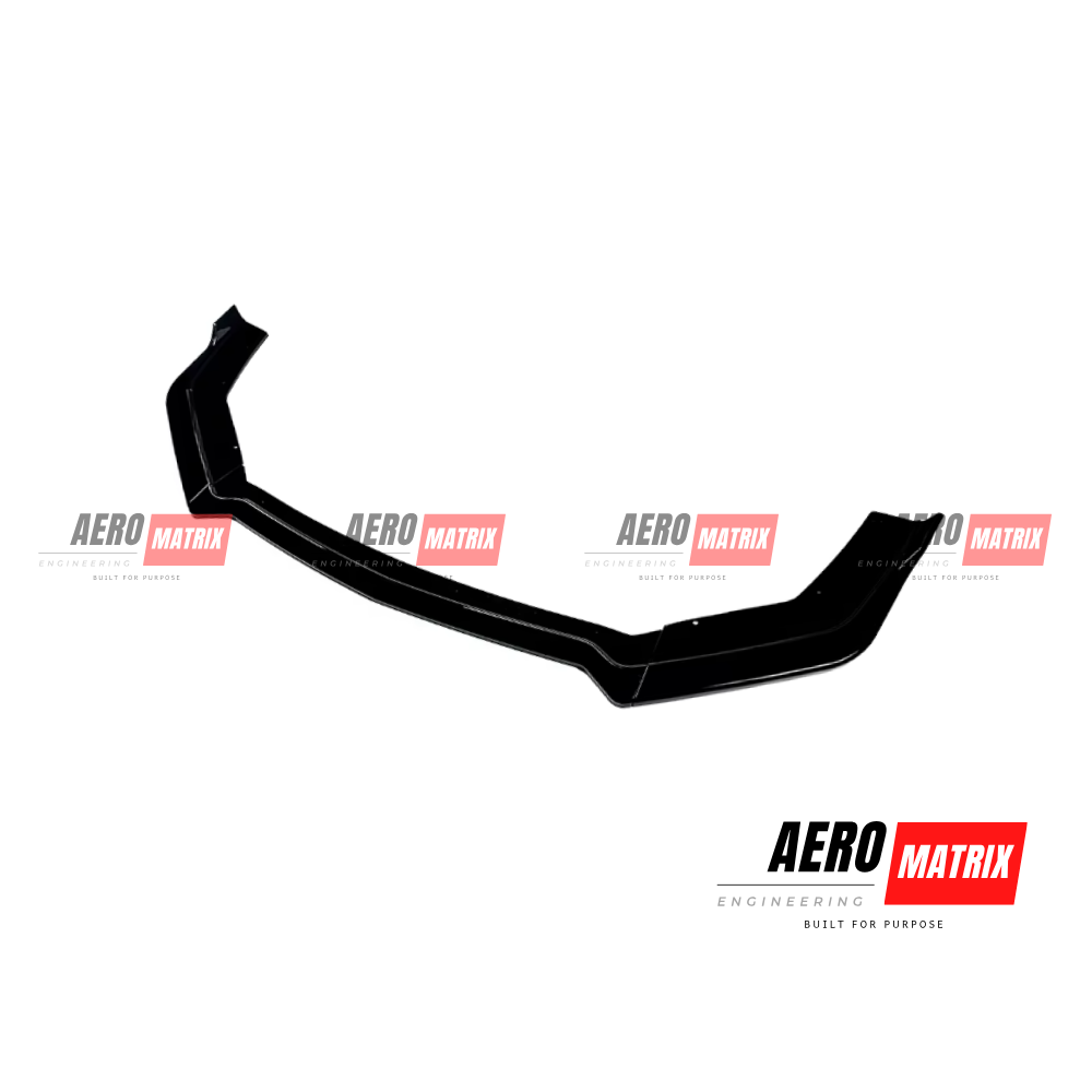 Ford Mustang Mk6 2015–2017 Front Lip (Gloss Black)