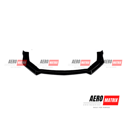 Ford Mustang Mk6.5 2018–2024 Front Lip – Gloss Black