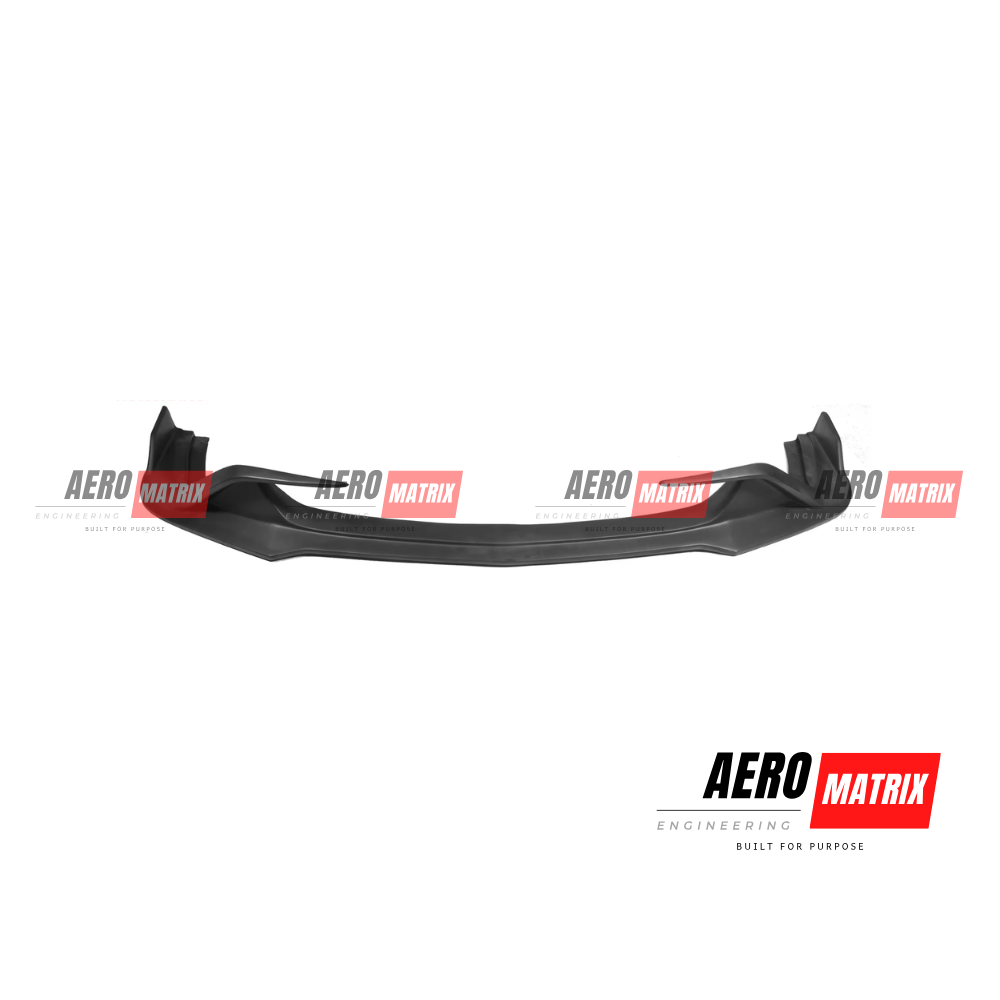 Ford Mustang Mk6.5 2018–2024 Front Lip – Gloss Black