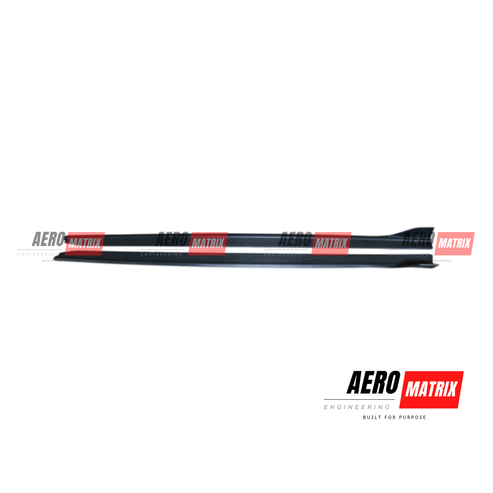 Ford Mustang Mk6.5 2018–2024 Side Skirting – Gloss Black