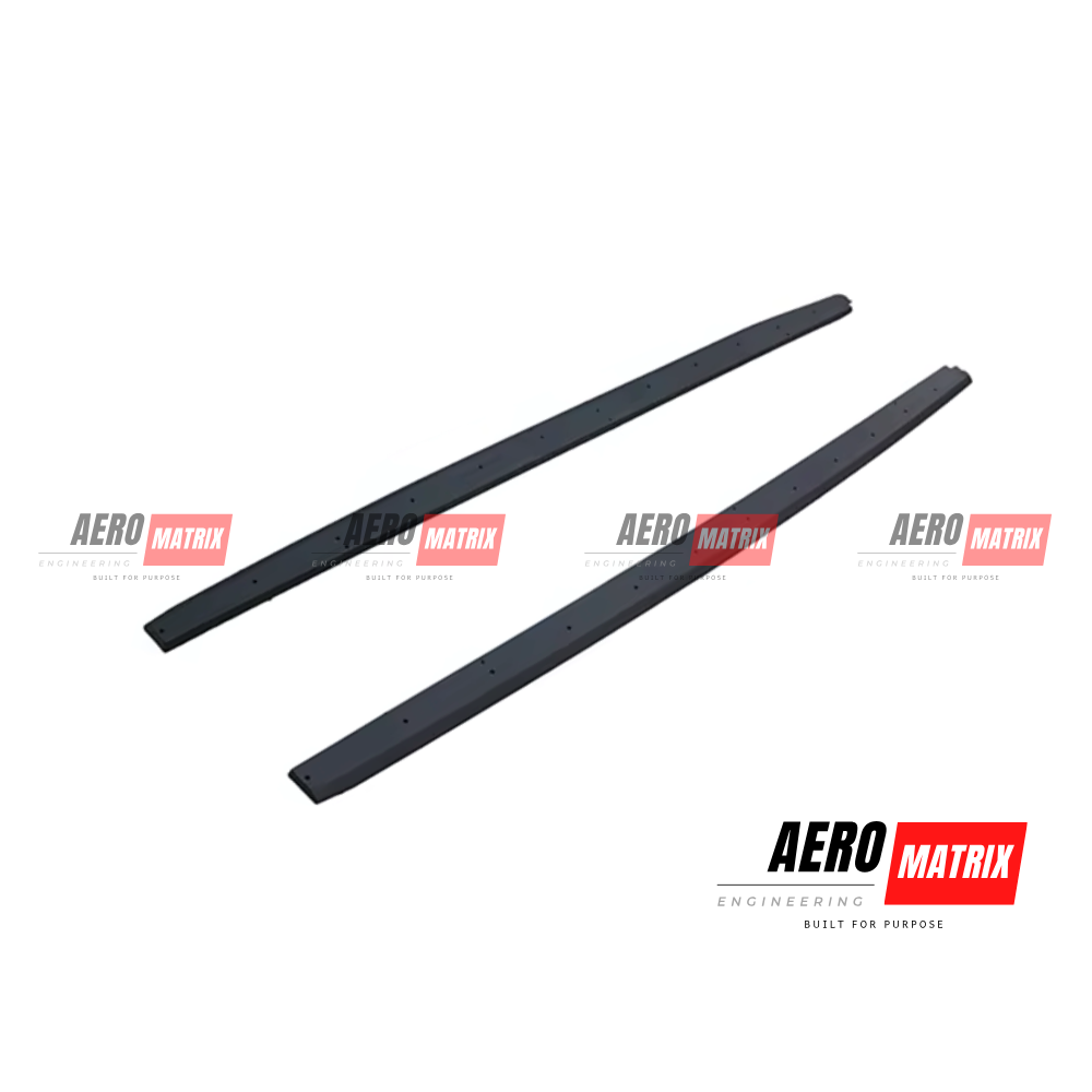 Ford Mustang Mk6.5 2018–2024 Side Skirting (Gloss Black)