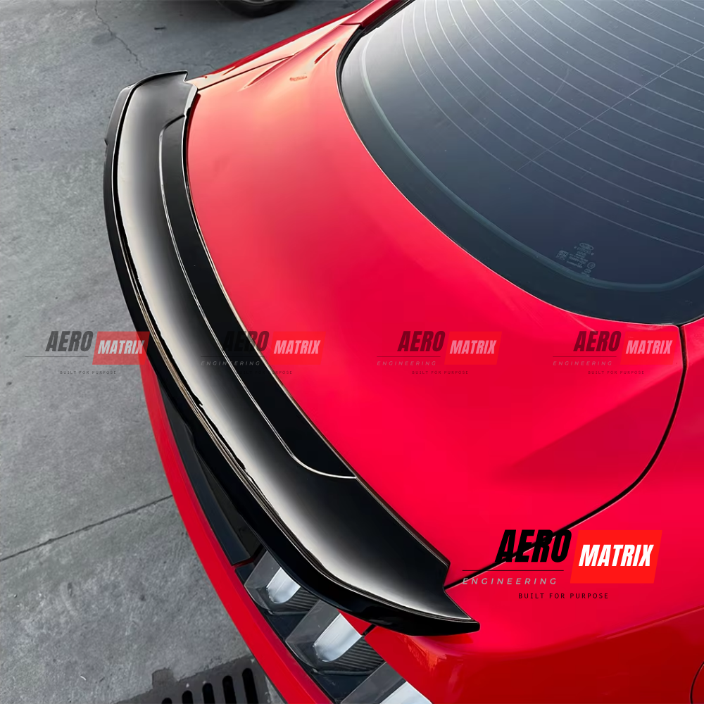 Ford Mustang Mk6.5 2018–2024 Rear Spoiler (Gloss Black)