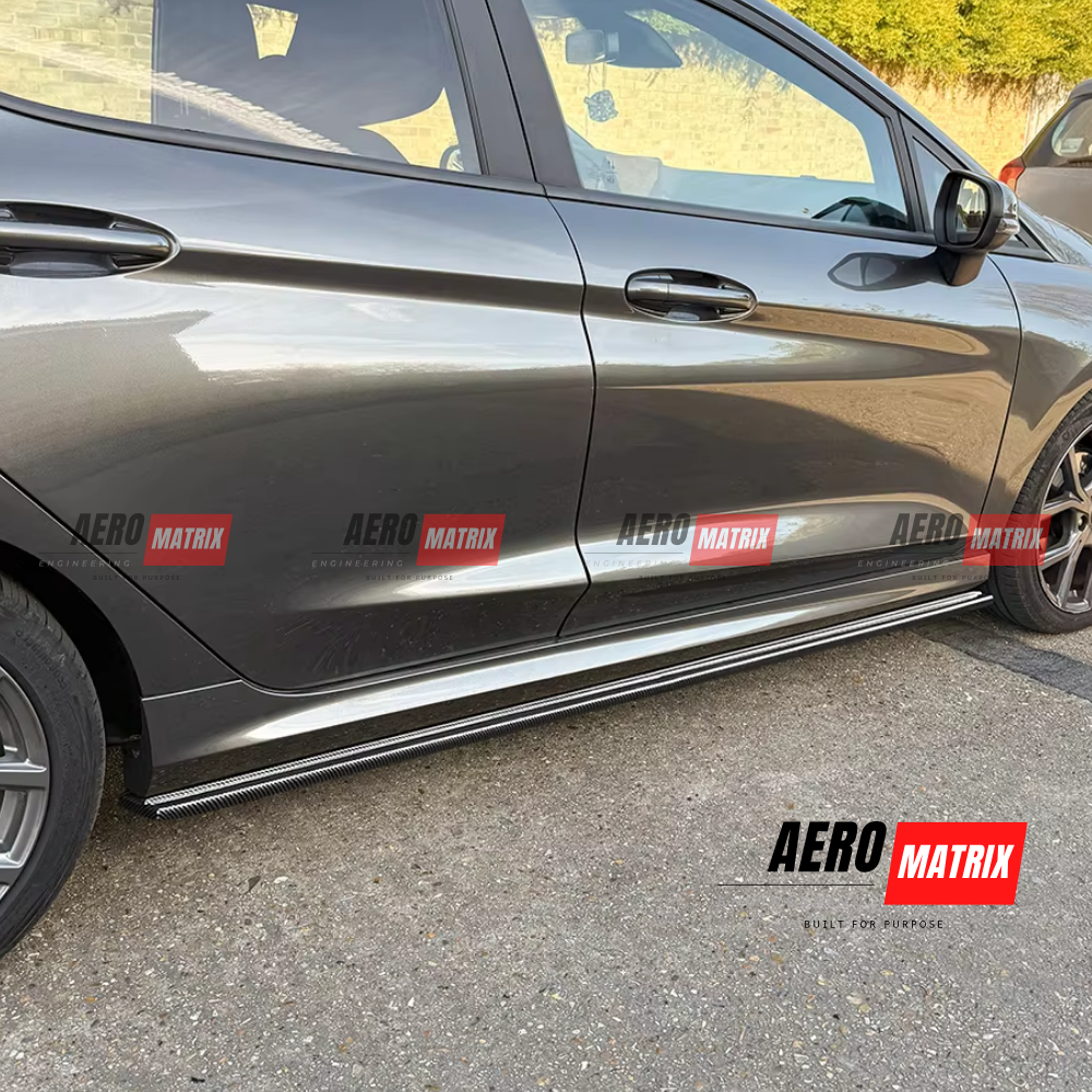 Ford Fiesta ST Mk8 2019–2022 Side Skirting (Gloss Black)
