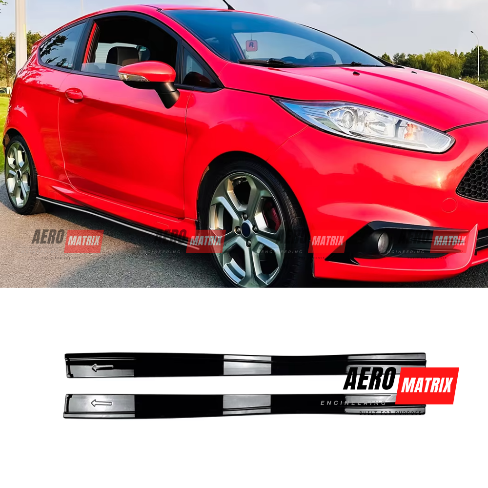Ford Fiesta ST Mk7 2013–2017 Side Skirting (Gloss Black)