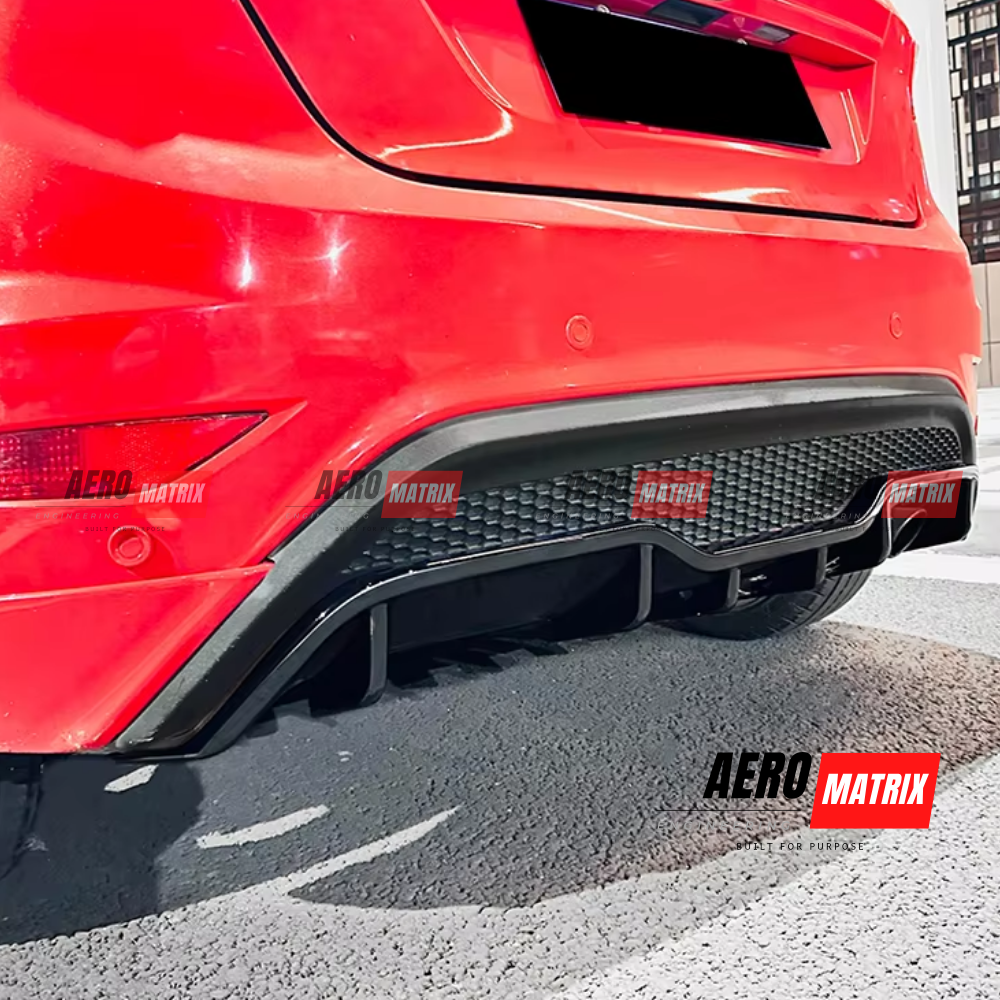 Ford Fiesta ST Mk7 2013–2017 Rear Diffuser (Gloss Black)