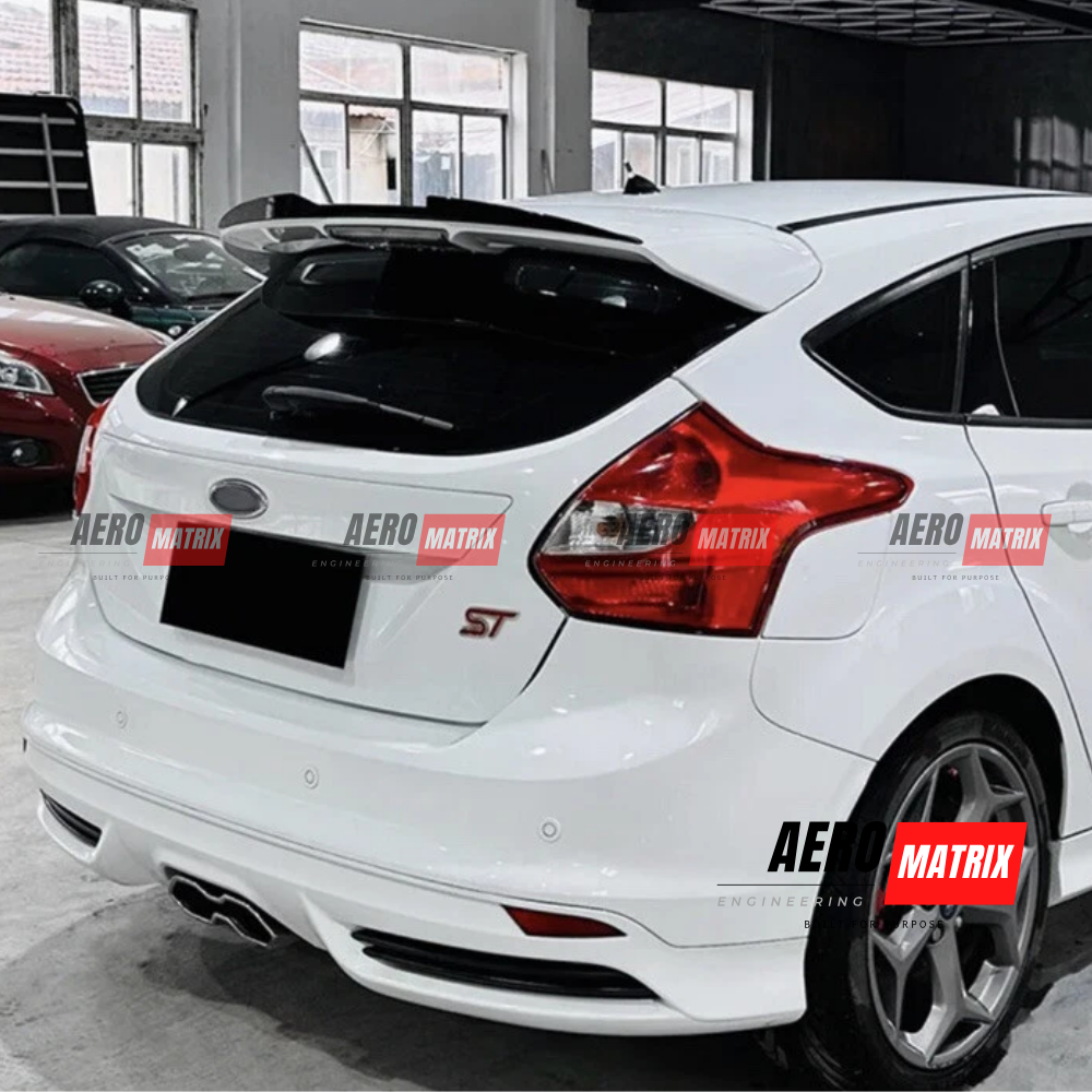 Ford Focus ST Mk7 2013–2017 Rear Spoiler (Gloss Black)