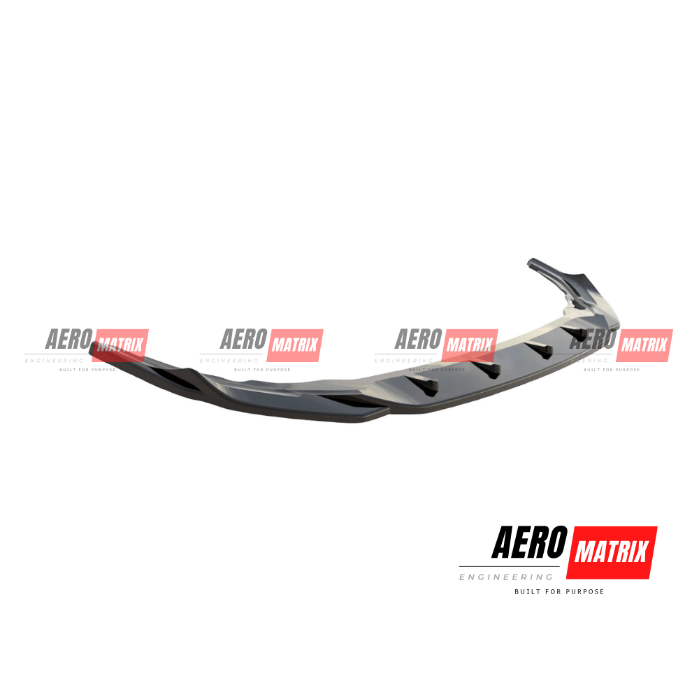 Volkswagen Golf Mk8 R 2022–2024 Front Lip – Gloss Black