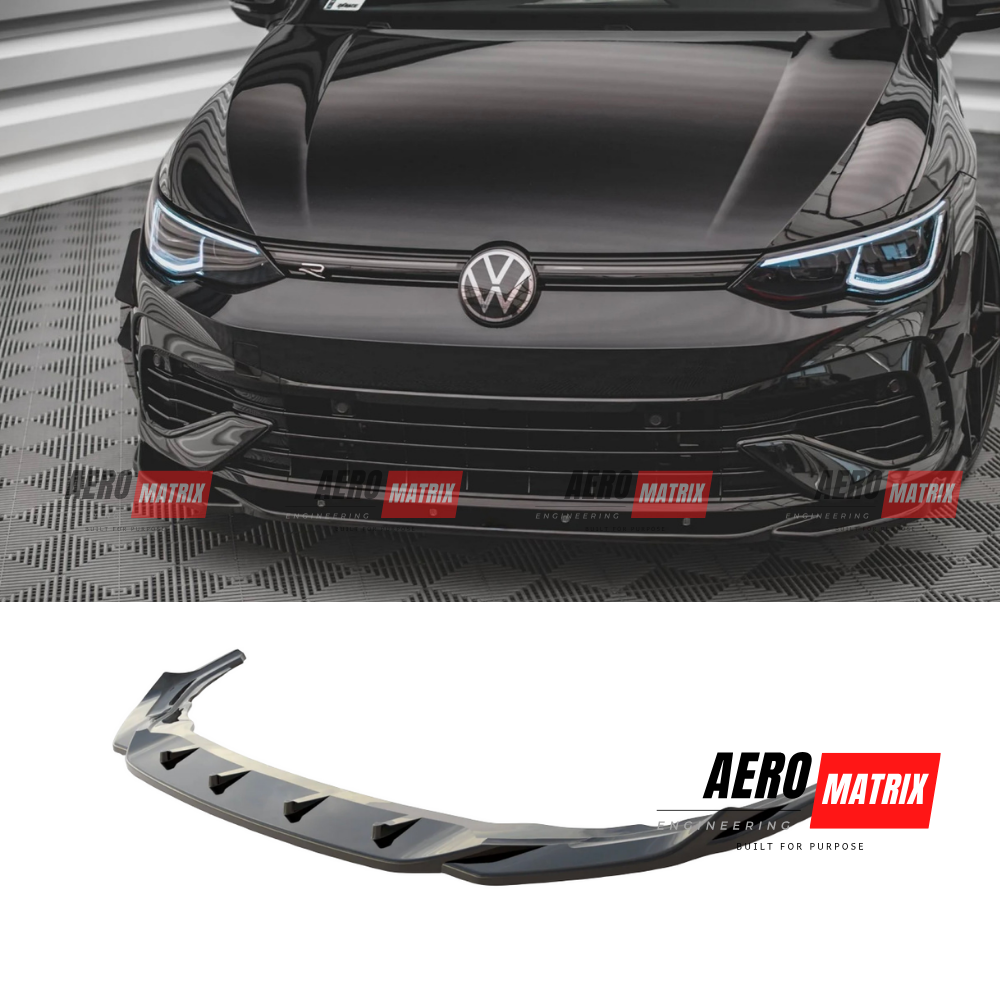 Volkswagen Golf Mk8 R 2022–2024 Front Lip