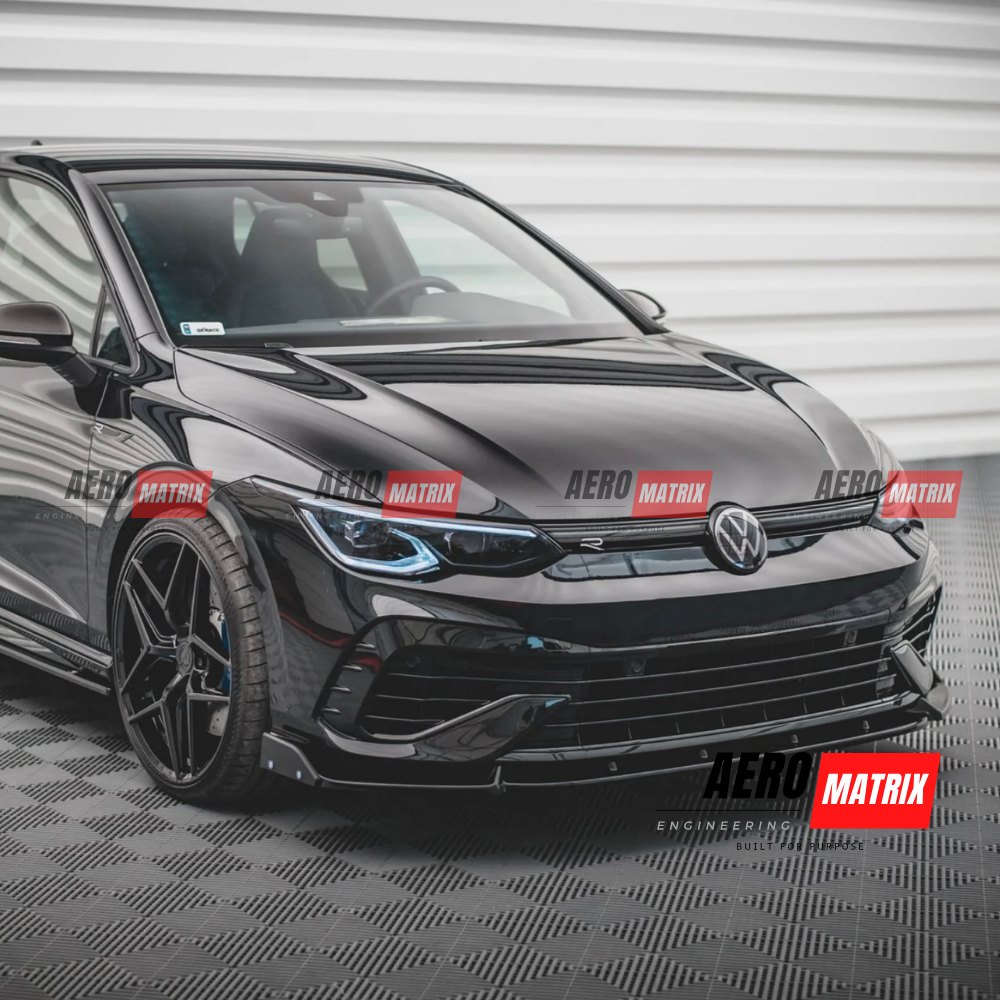 Volkswagen Golf Mk8 R 2022–2024 Front Lip