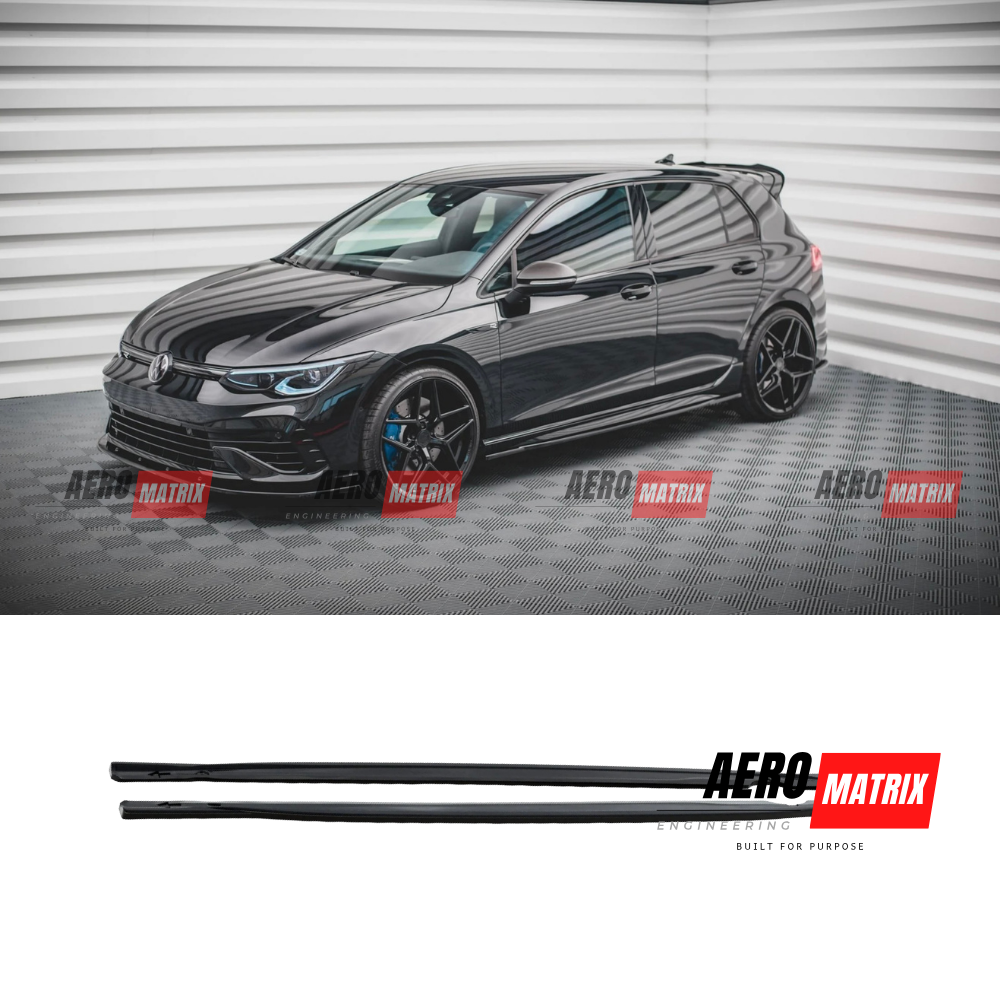 Volkswagen Golf Mk8 R 2022–2024 Side Skirting