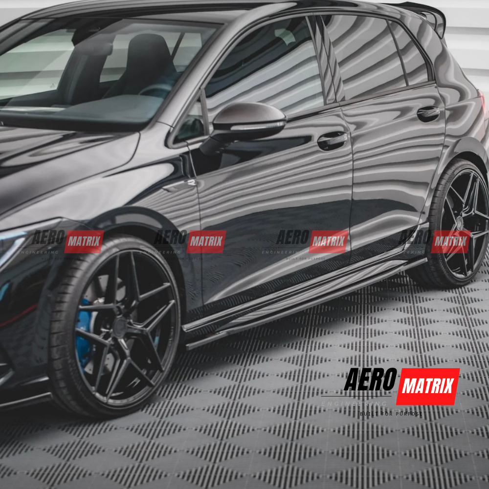 Volkswagen Golf Mk8 R 2022–2024 Side Skirting