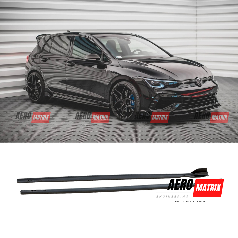 Volkswagen Golf Mk8 R 2022–2024 Side Skirting