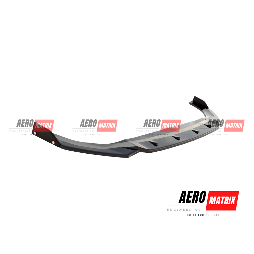 Volkswagen Golf Mk8 GTI 2021–2024 Front Lip – Gloss Black