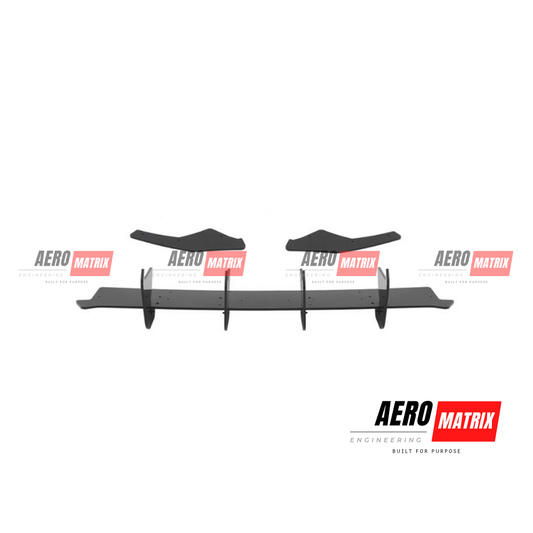 Volkswagen Golf Mk8 GTI 2021–2024 Rear Spats – Gloss Black