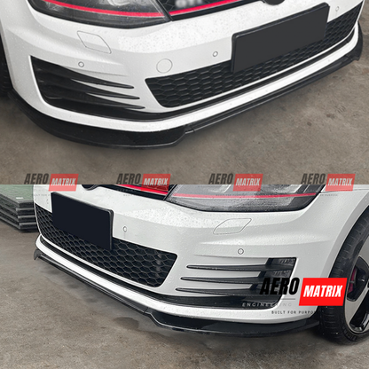 Volkswagen Golf Mk7 GTI / R Line 2013–2017 Front Lip