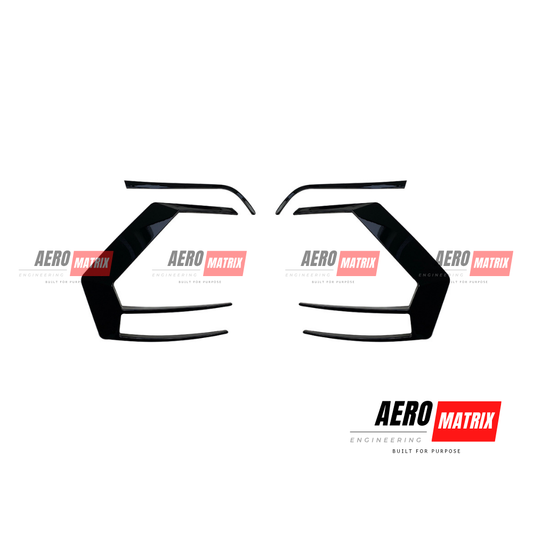 Volkswagen Golf Mk7 / Mk7.5 Rear Taillight Trim Accessories – Gloss Black